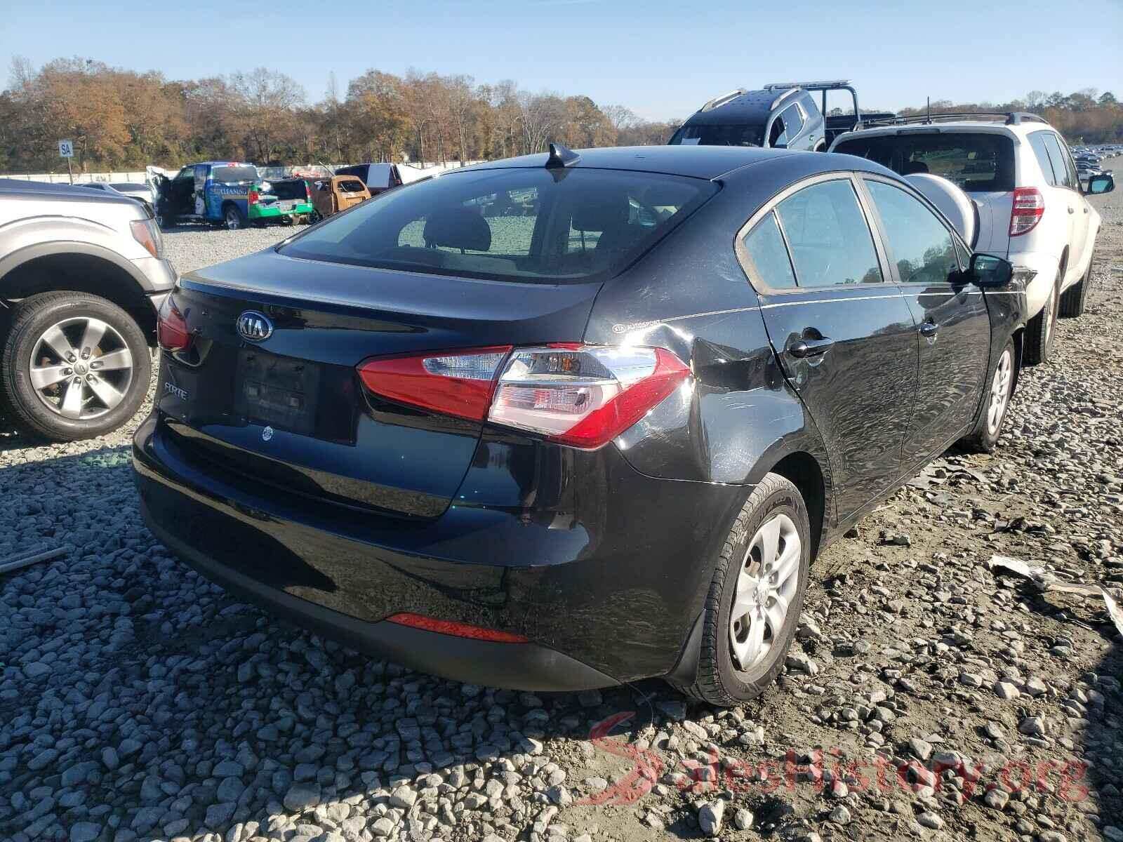 KNAFK4A66G5603446 2016 KIA FORTE