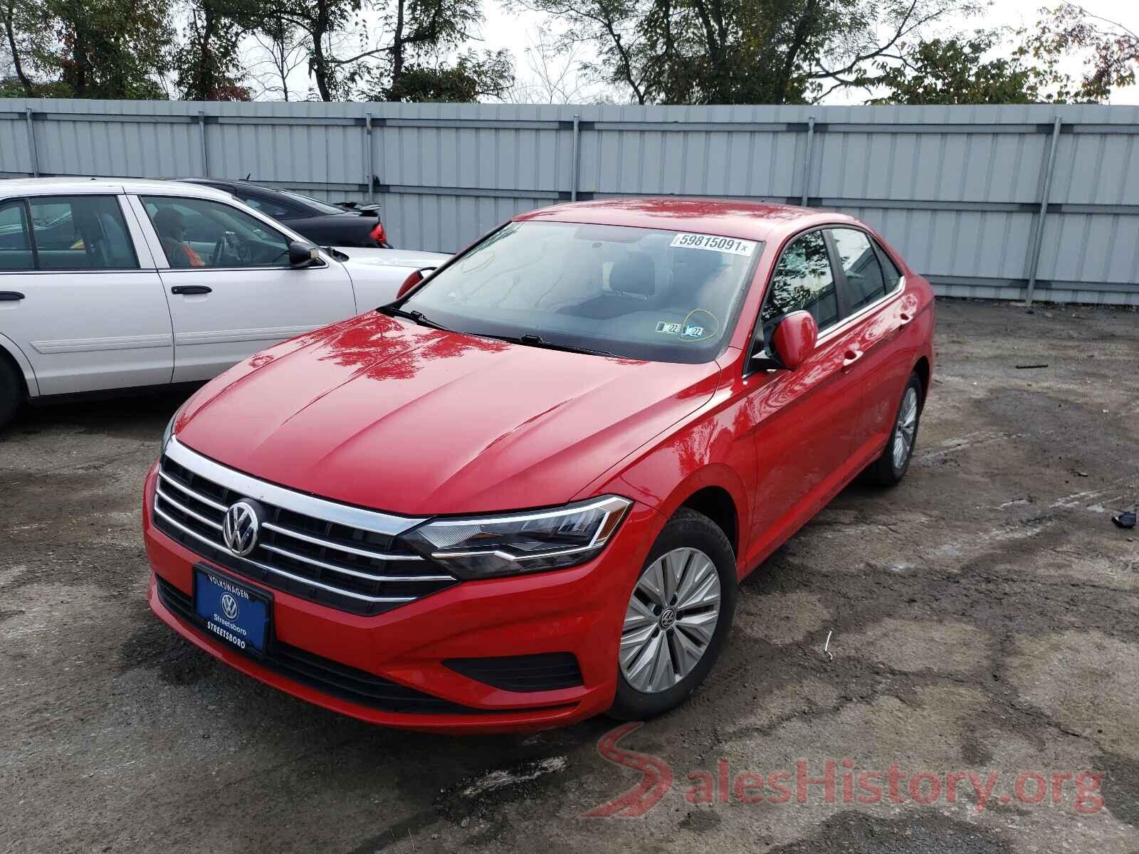 3VWC57BU7KM023831 2019 VOLKSWAGEN JETTA