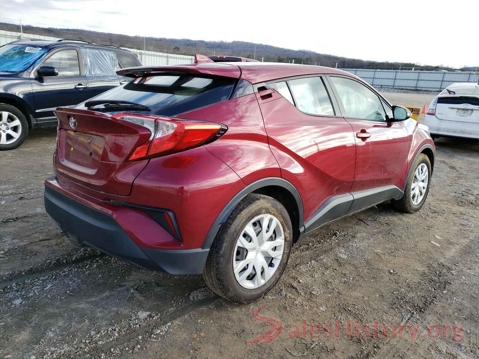 NMTKHMBX2KR080483 2019 TOYOTA C-HR