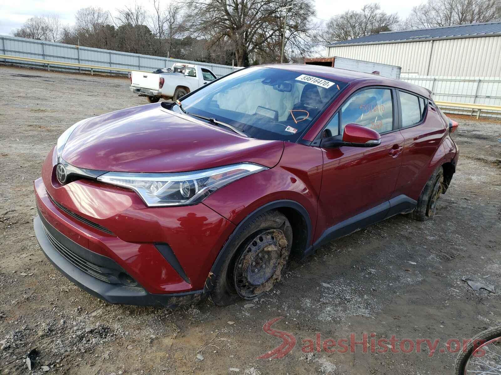 NMTKHMBX2KR080483 2019 TOYOTA C-HR