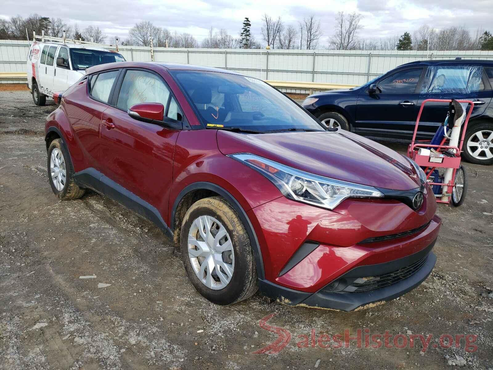 NMTKHMBX2KR080483 2019 TOYOTA C-HR