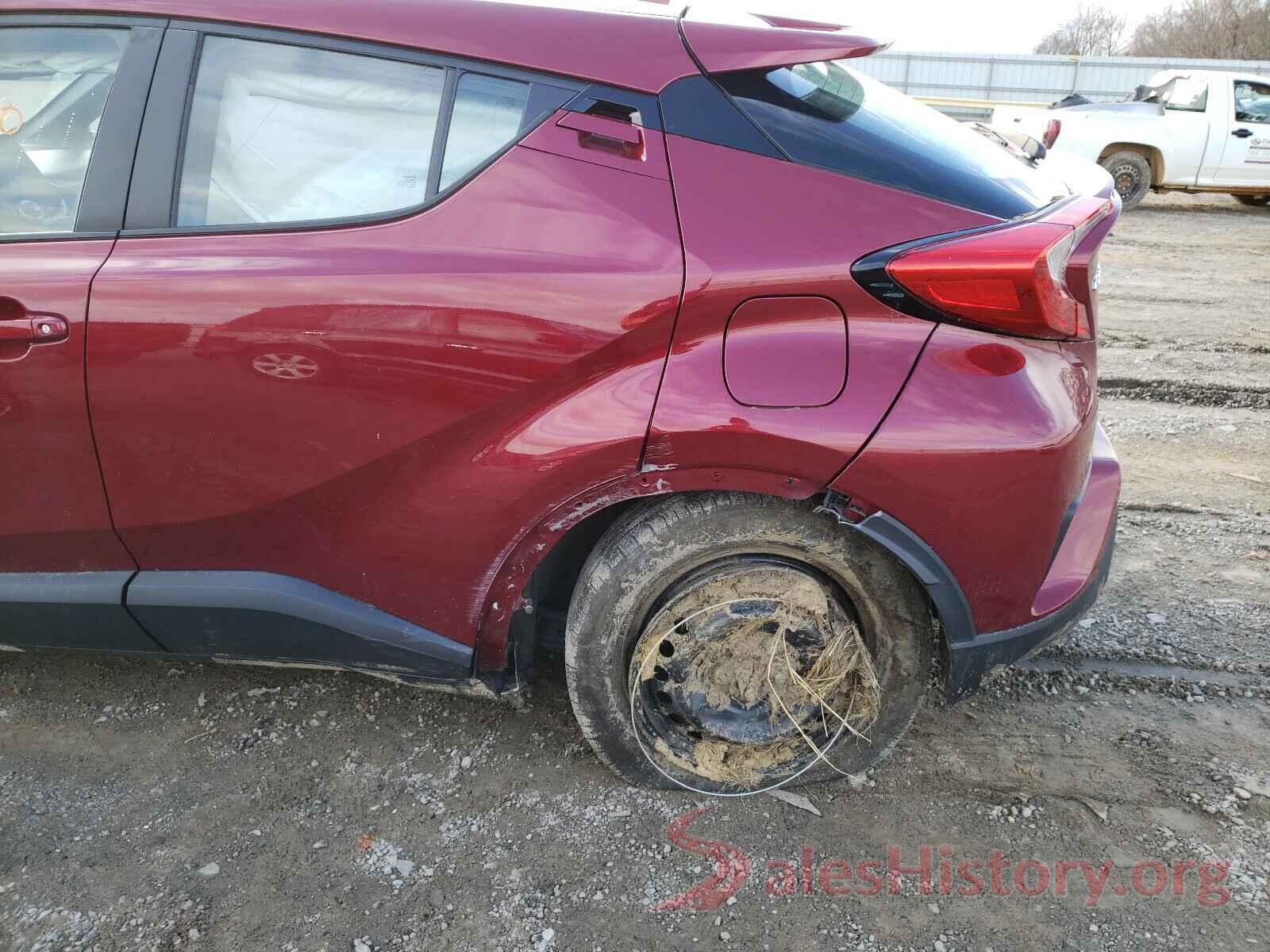 NMTKHMBX2KR080483 2019 TOYOTA C-HR