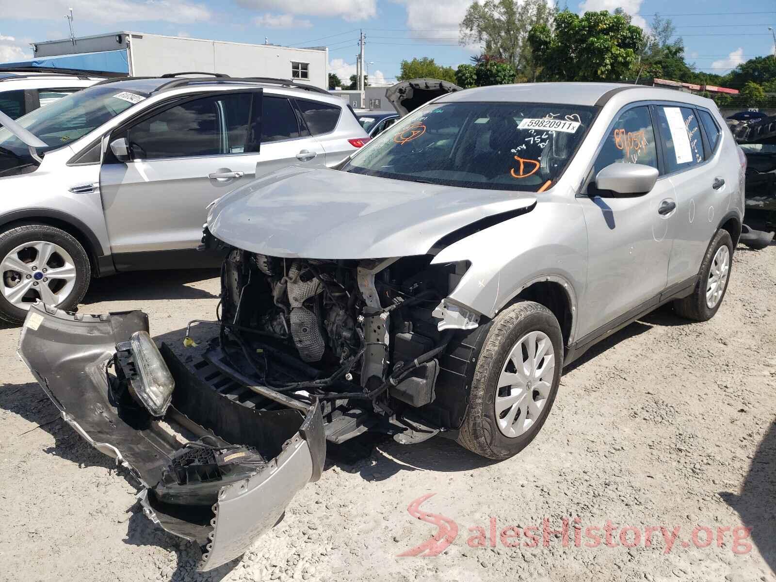 5N1AT2MT5GC797569 2016 NISSAN ROGUE