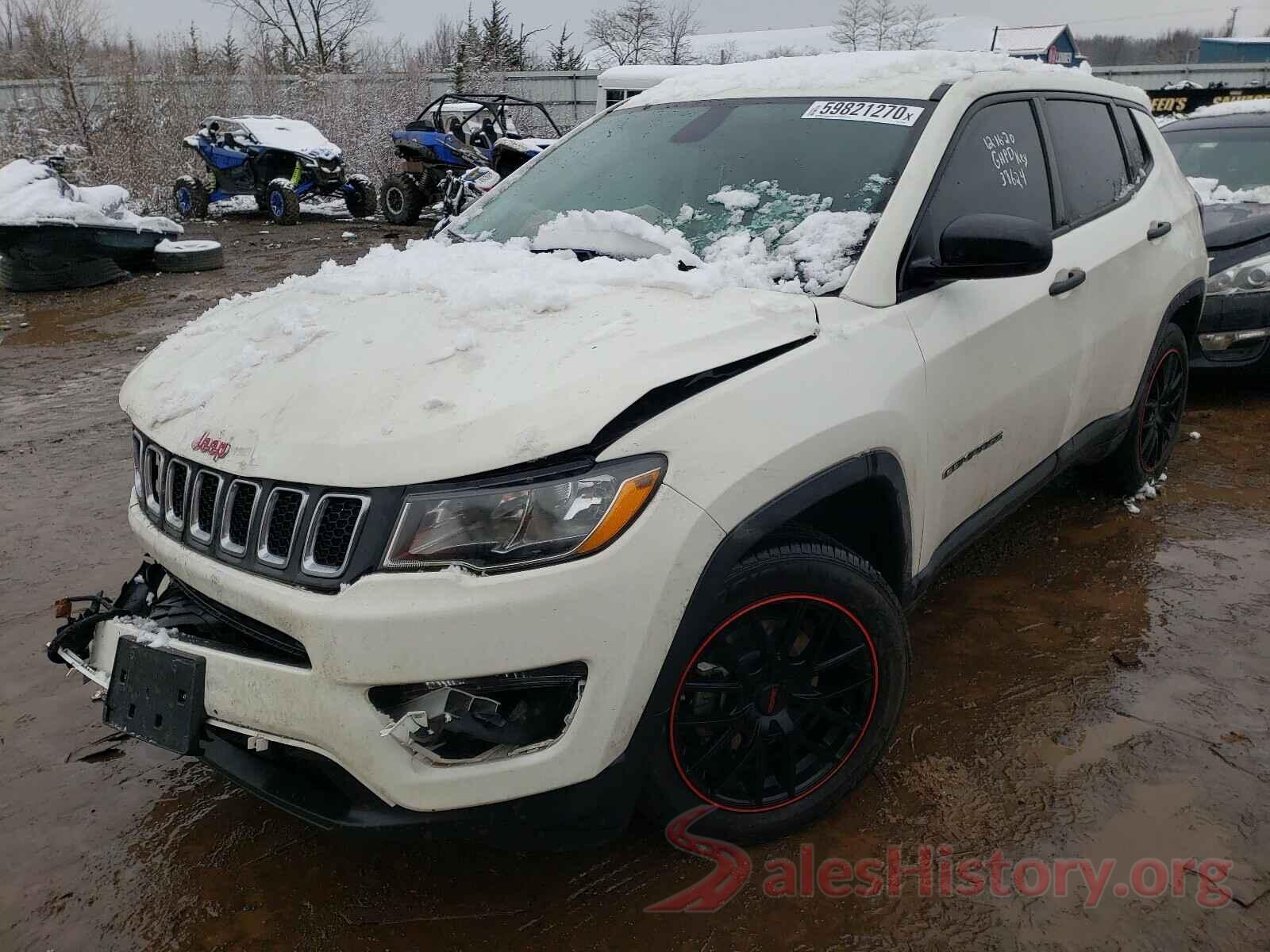 3C4NJCAB6JT461244 2018 JEEP COMPASS