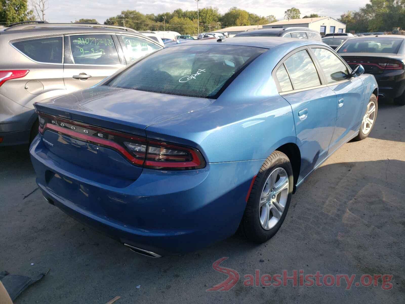 2C3CDXBG0MH584264 2021 DODGE CHARGER