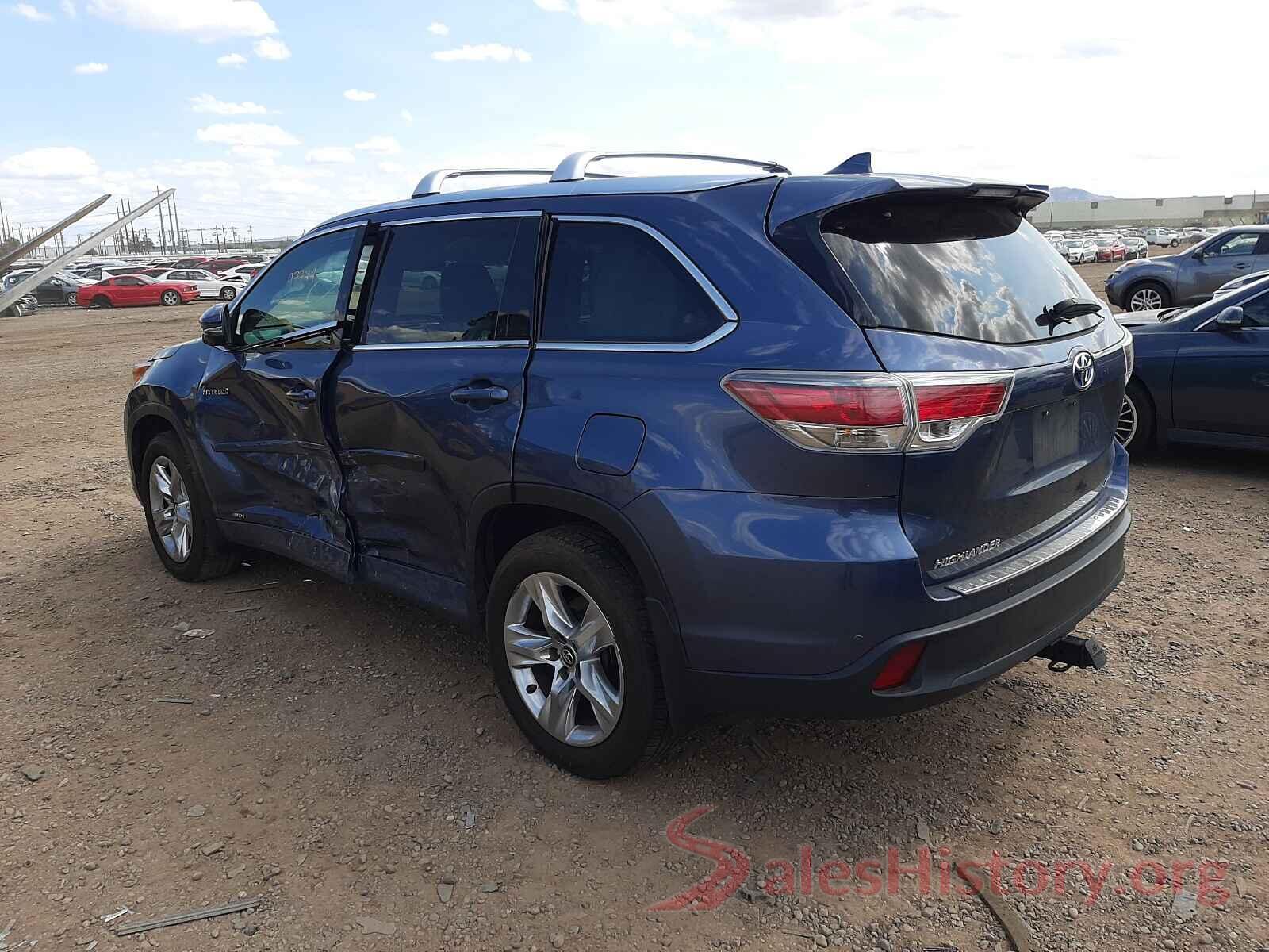 5TDDCRFH3GS017232 2016 TOYOTA HIGHLANDER