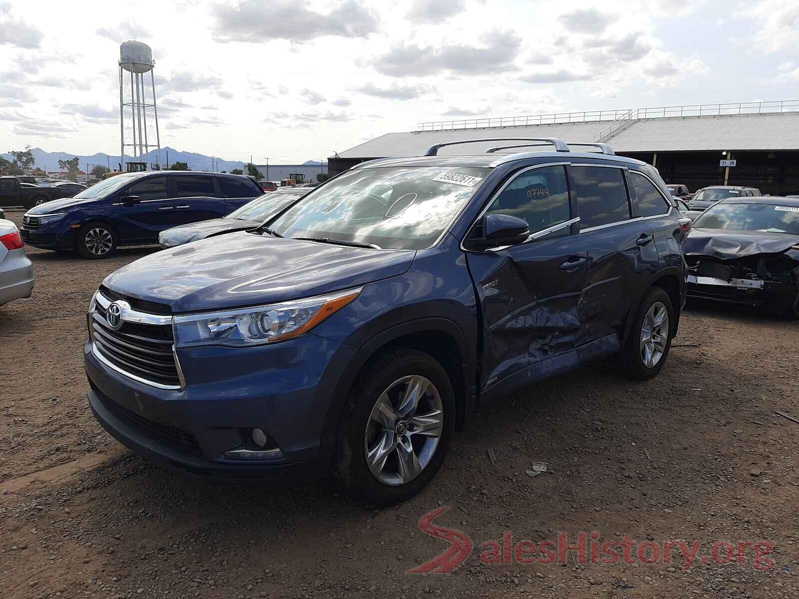 5TDDCRFH3GS017232 2016 TOYOTA HIGHLANDER