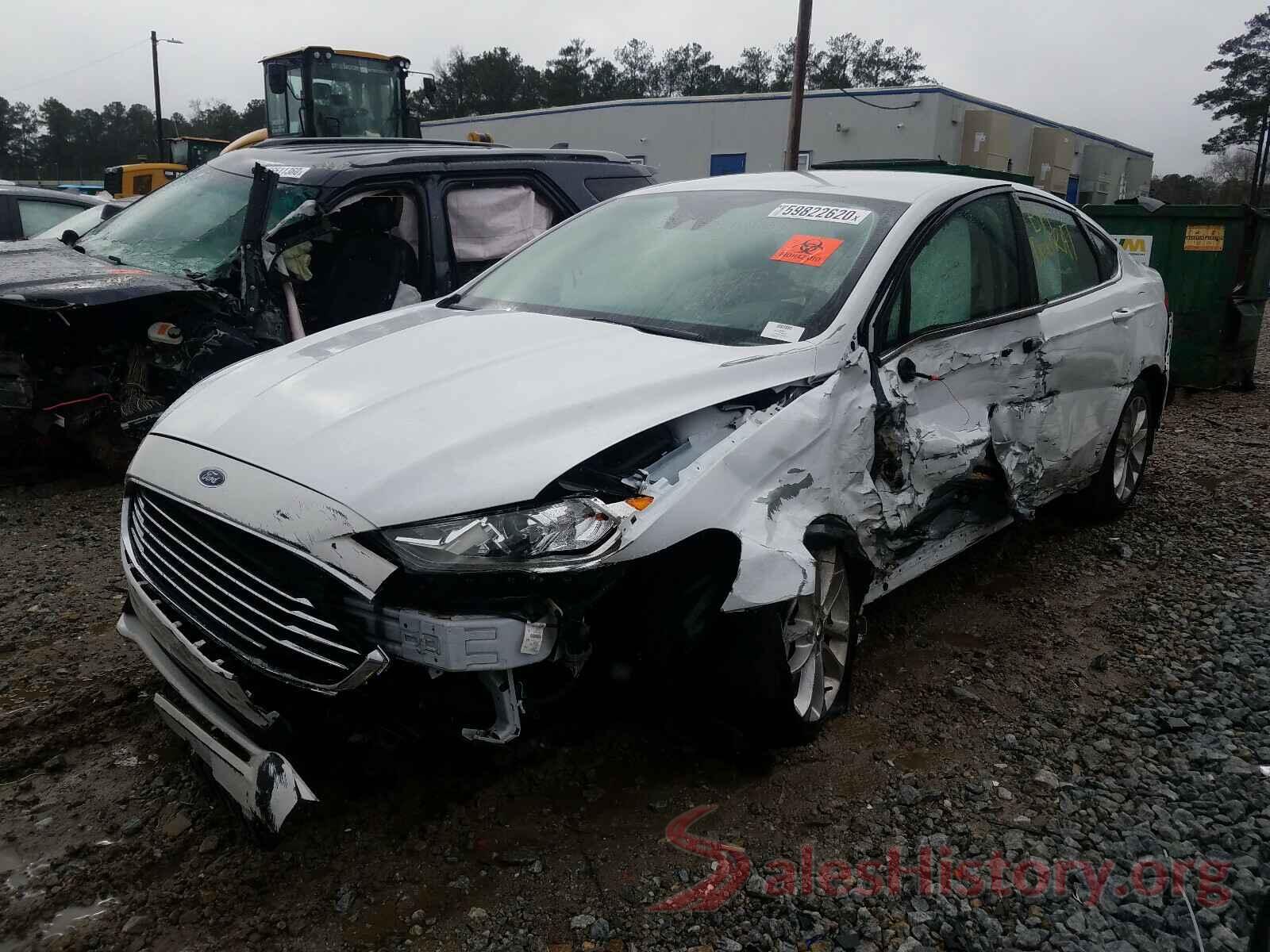 3FA6P0LU4KR224921 2019 FORD FUSION