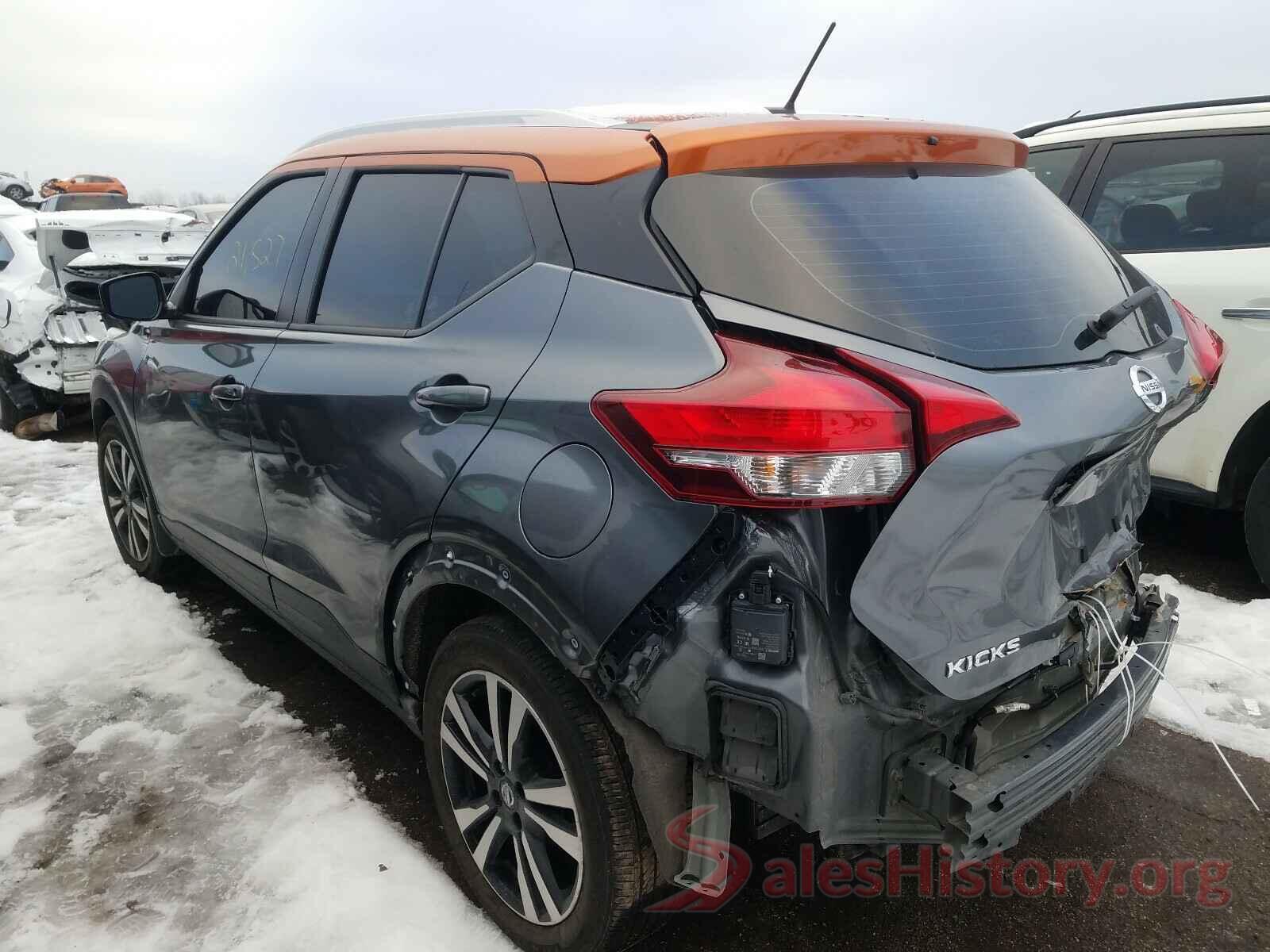 3N1CP5CU2KL568585 2019 NISSAN KICKS