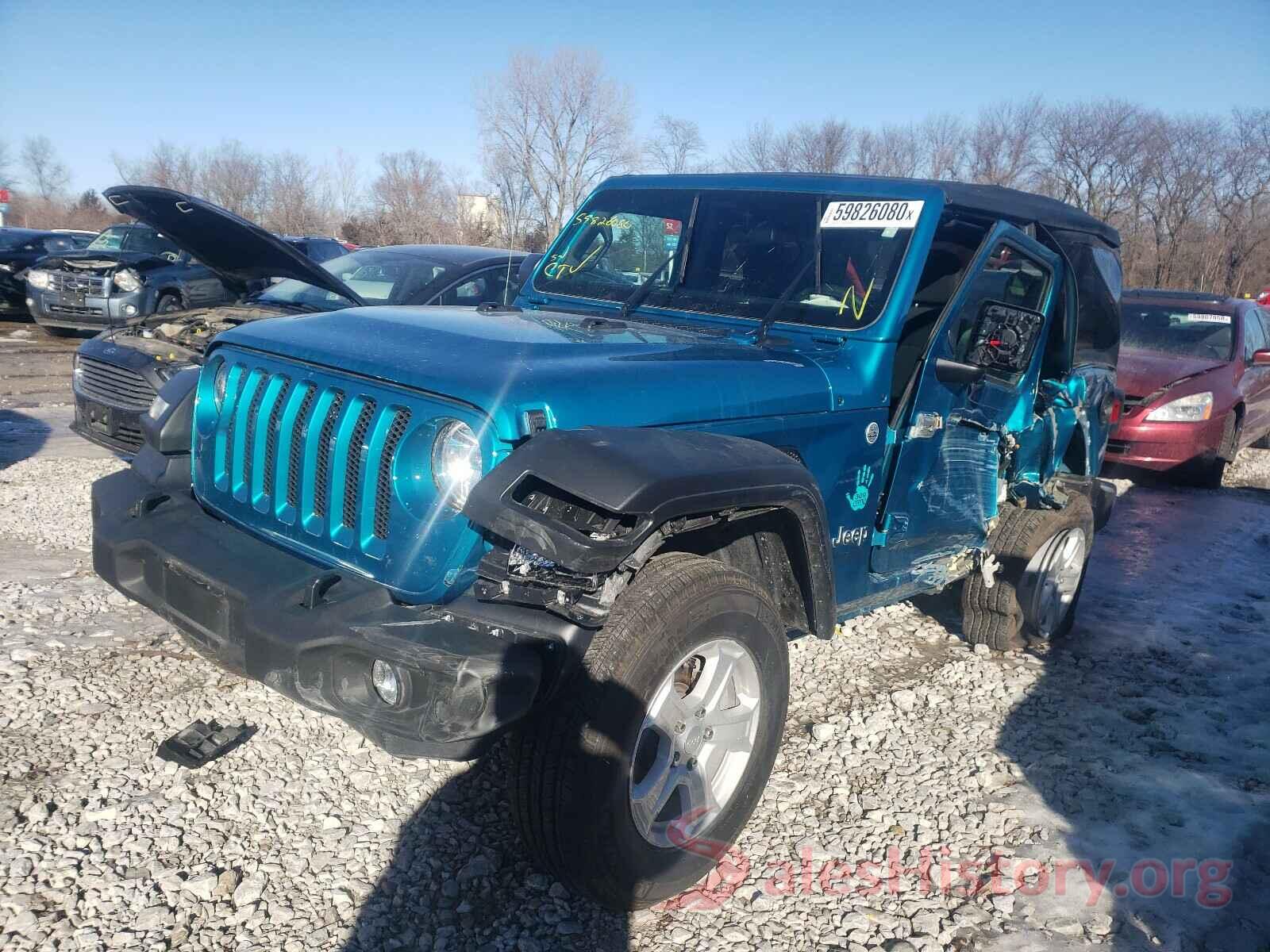 1C4GJXAGXLW283637 2020 JEEP WRANGLER