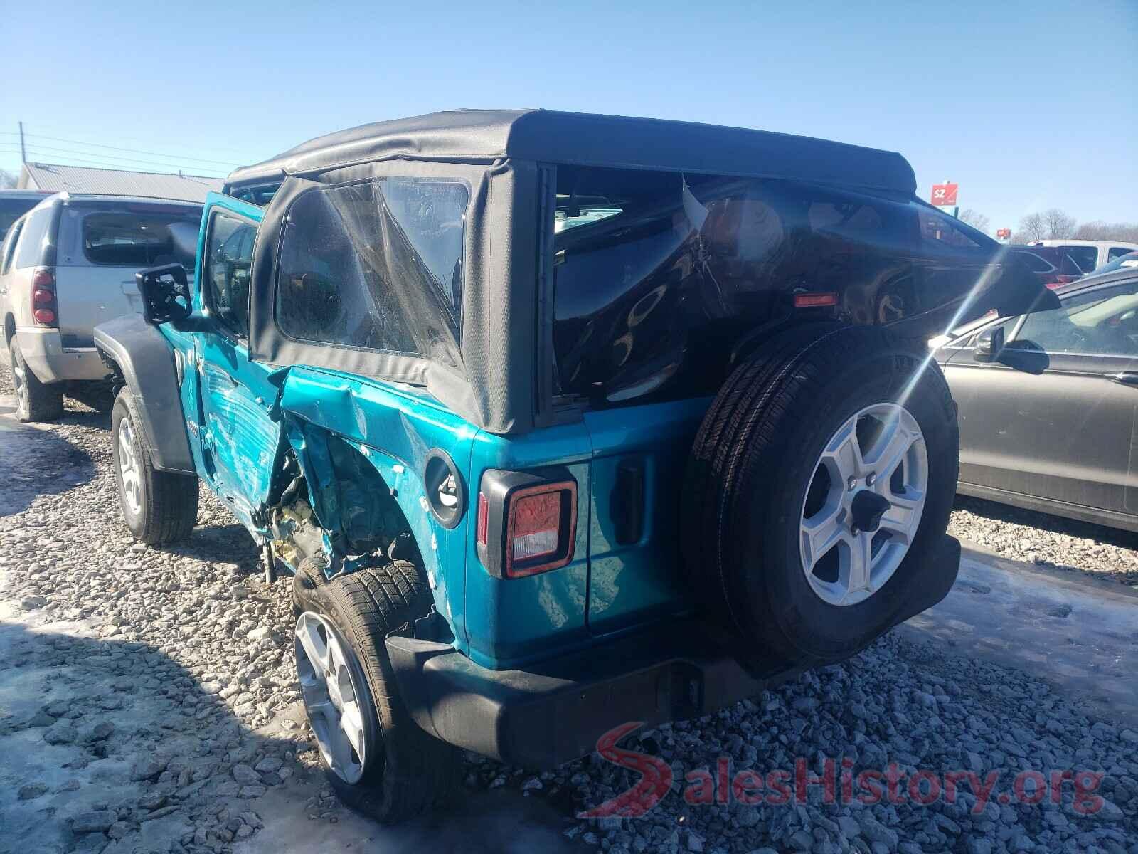 1C4GJXAGXLW283637 2020 JEEP WRANGLER