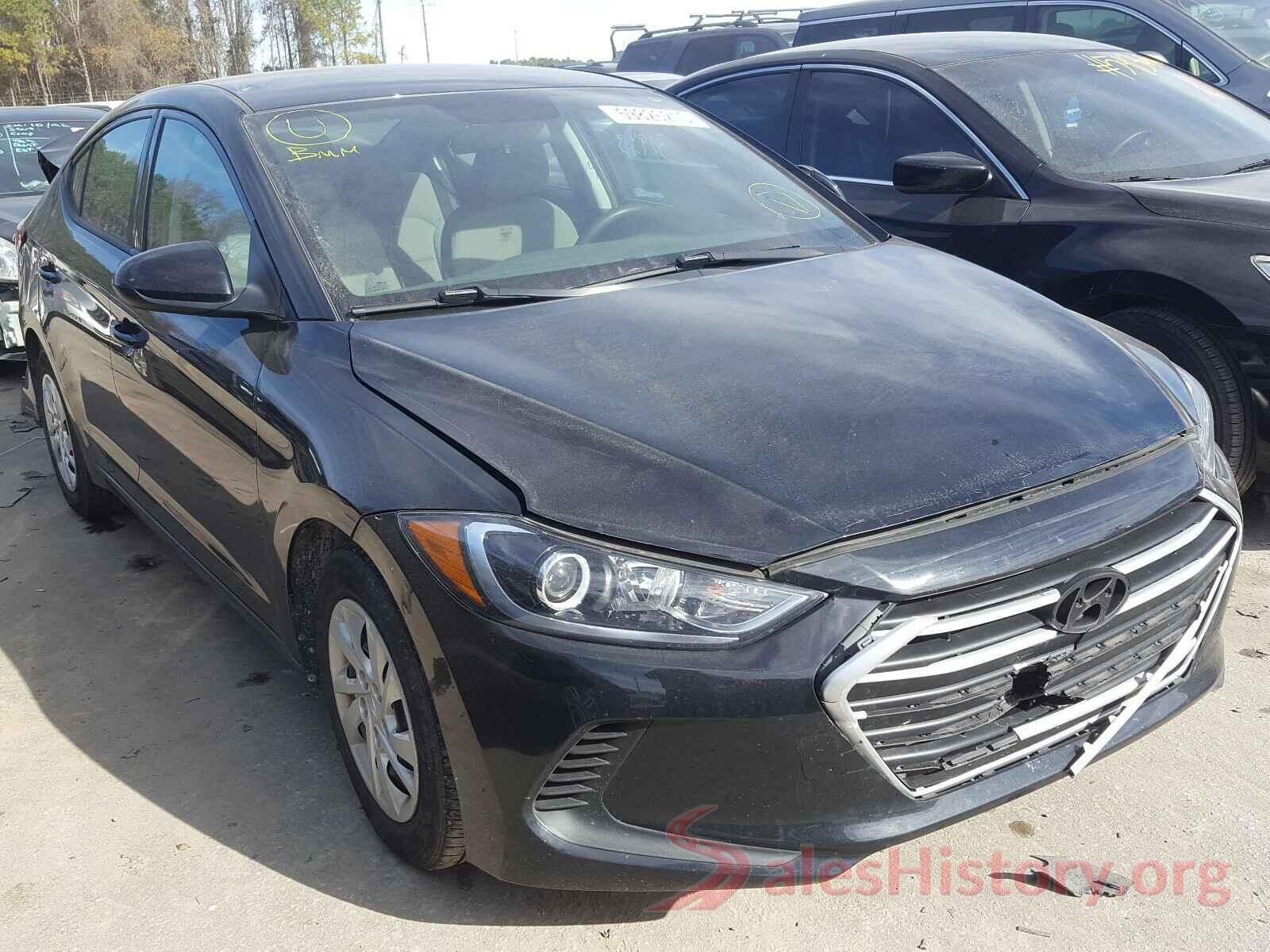 5NPD74LF0JH390011 2018 HYUNDAI ELANTRA