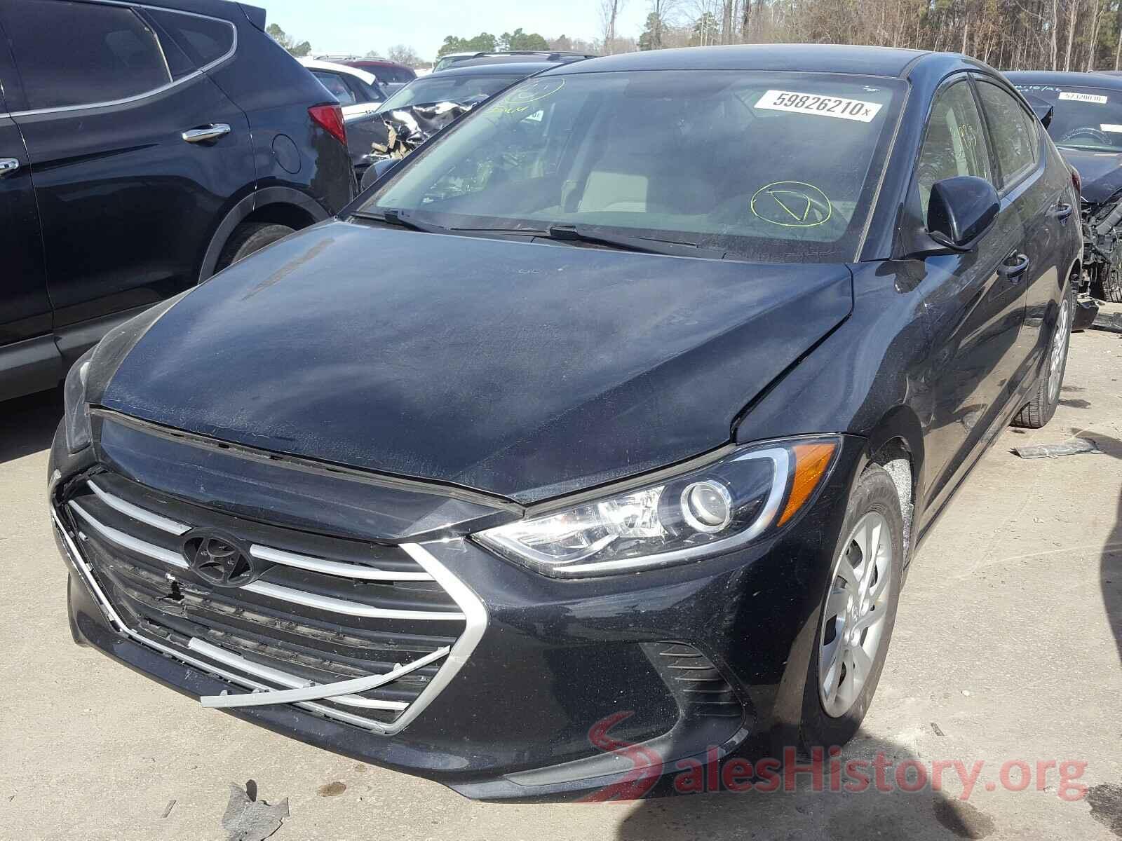 5NPD74LF0JH390011 2018 HYUNDAI ELANTRA