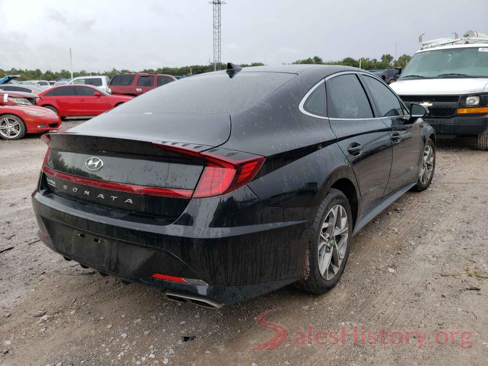 5NPEL4JA4LH011411 2020 HYUNDAI SONATA