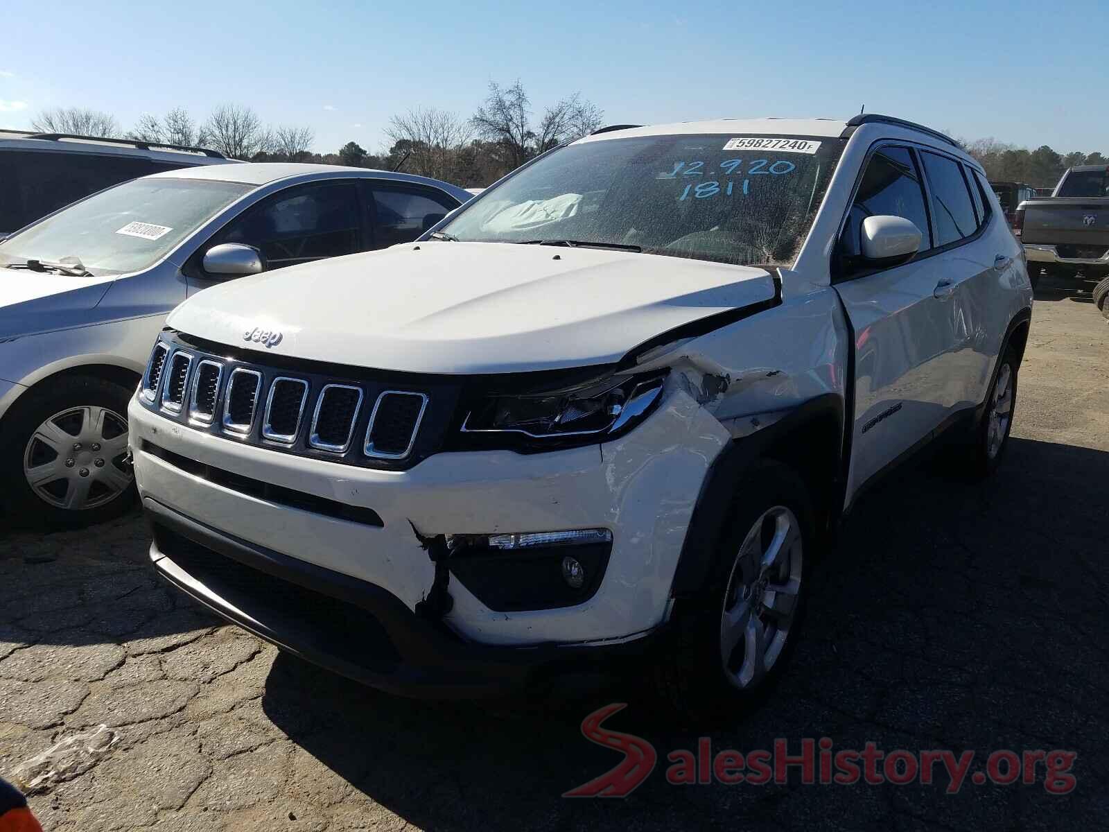 3C4NJCBB4KT851811 2019 JEEP COMPASS