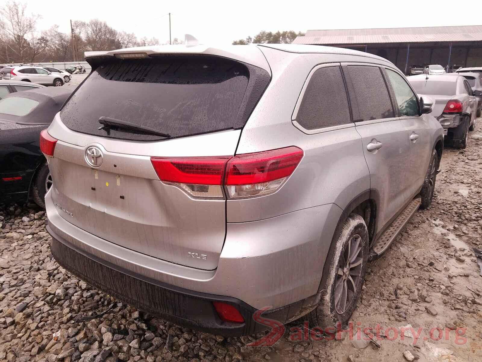 5TDKZRFH2KS565625 2019 TOYOTA HIGHLANDER