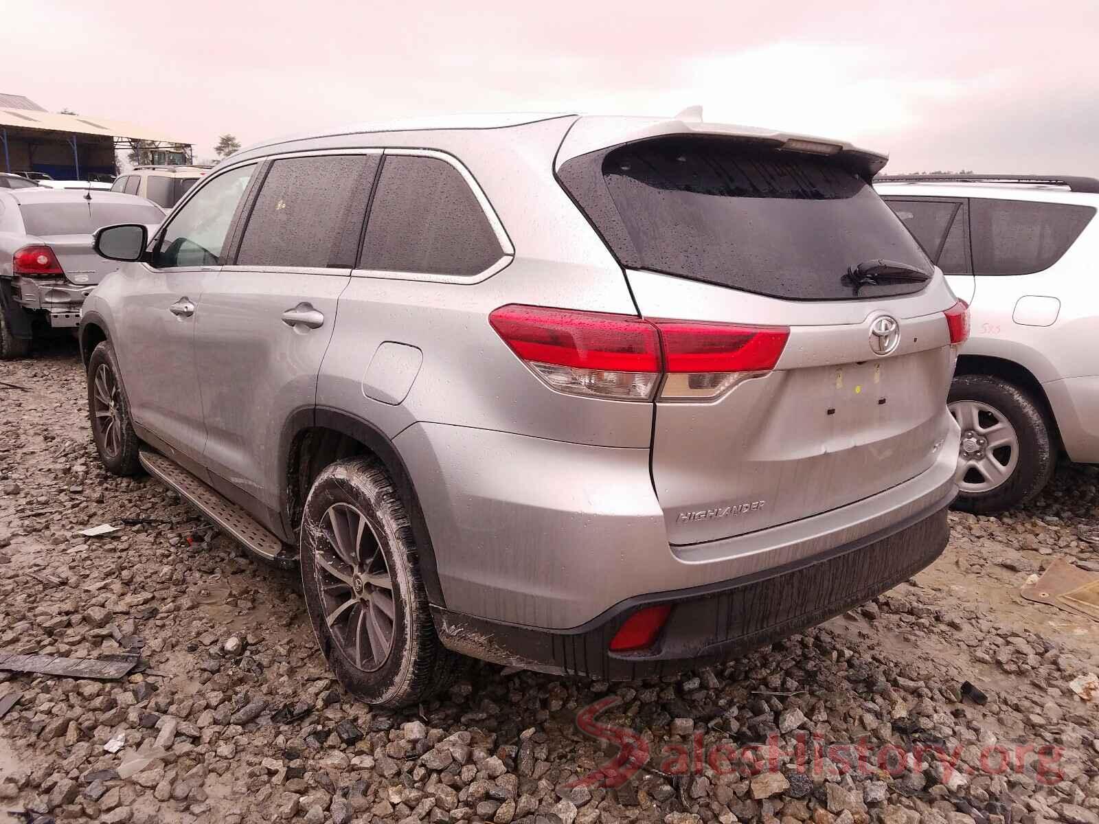 5TDKZRFH2KS565625 2019 TOYOTA HIGHLANDER