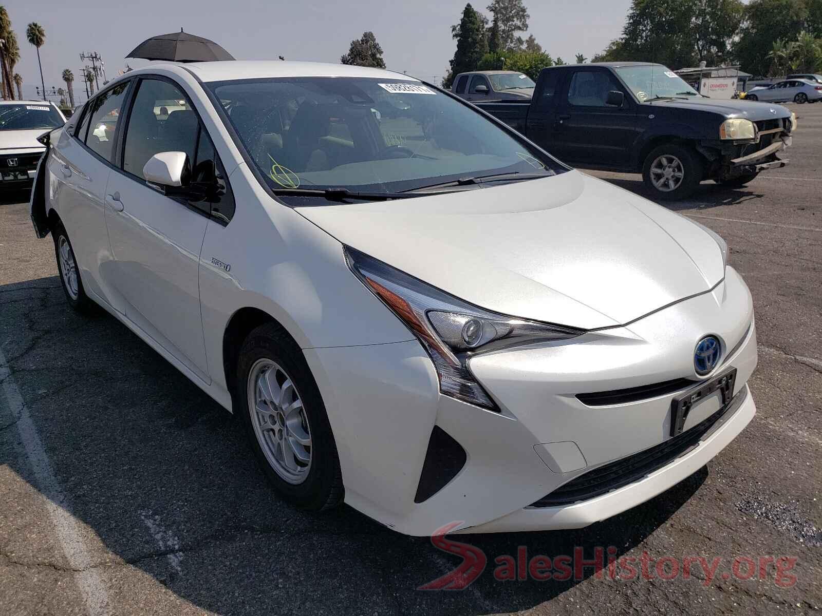 JTDKARFU3H3033895 2017 TOYOTA PRIUS