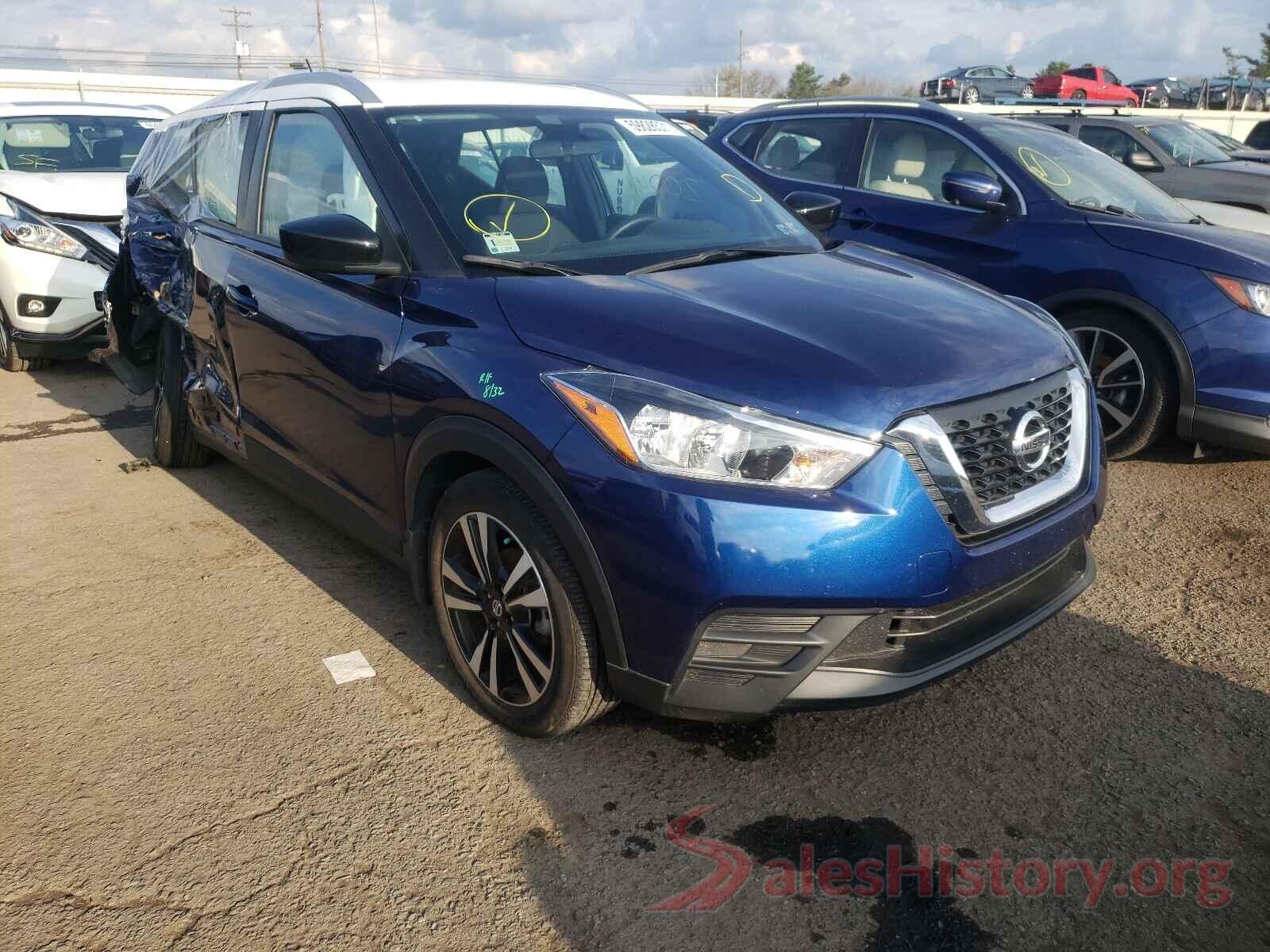 3N1CP5CU0KL516209 2019 NISSAN KICKS