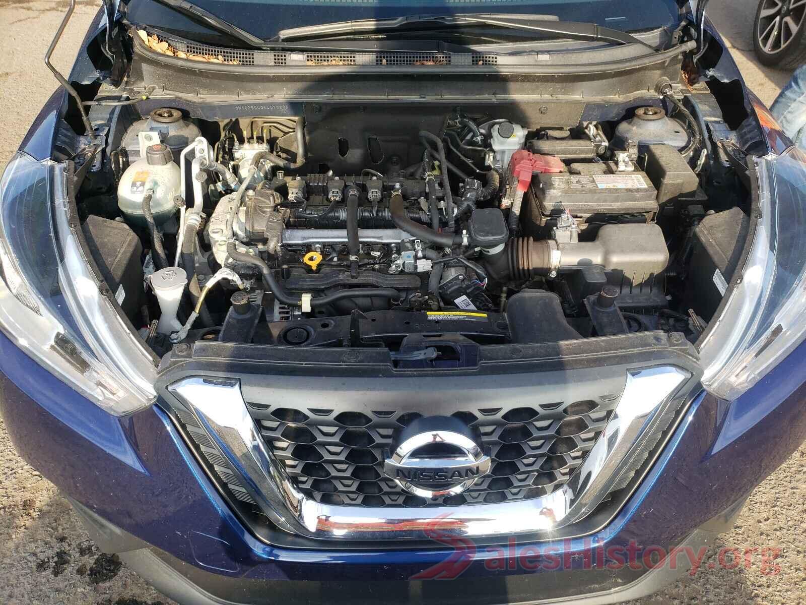 3N1CP5CU0KL516209 2019 NISSAN KICKS