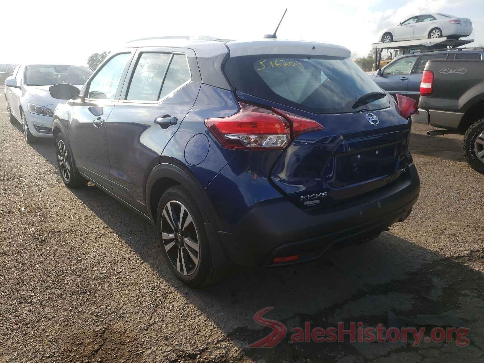 3N1CP5CU0KL516209 2019 NISSAN KICKS