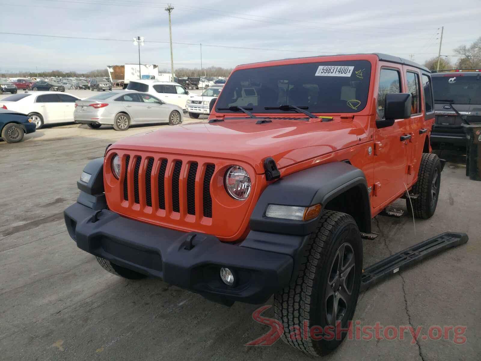 1C4HJXDG0KW516827 2019 JEEP WRANGLER