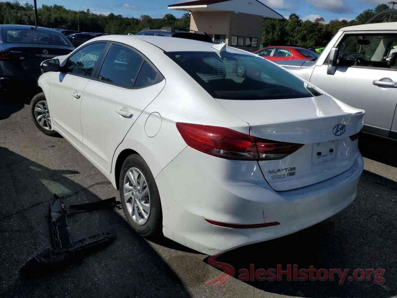 5NPD74LF2JH385165 2018 HYUNDAI ELANTRA