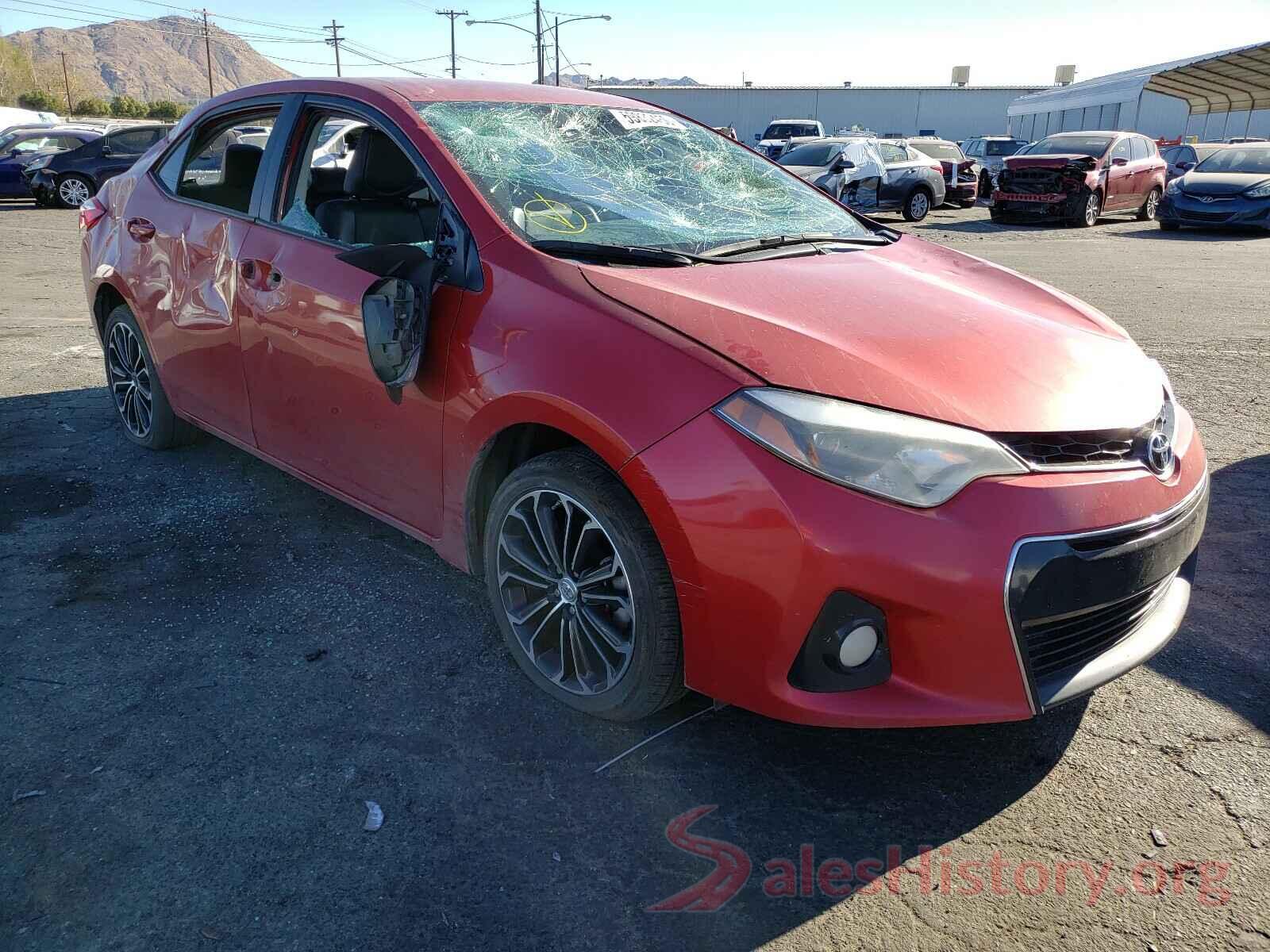 5YFBURHE1GP453982 2016 TOYOTA COROLLA