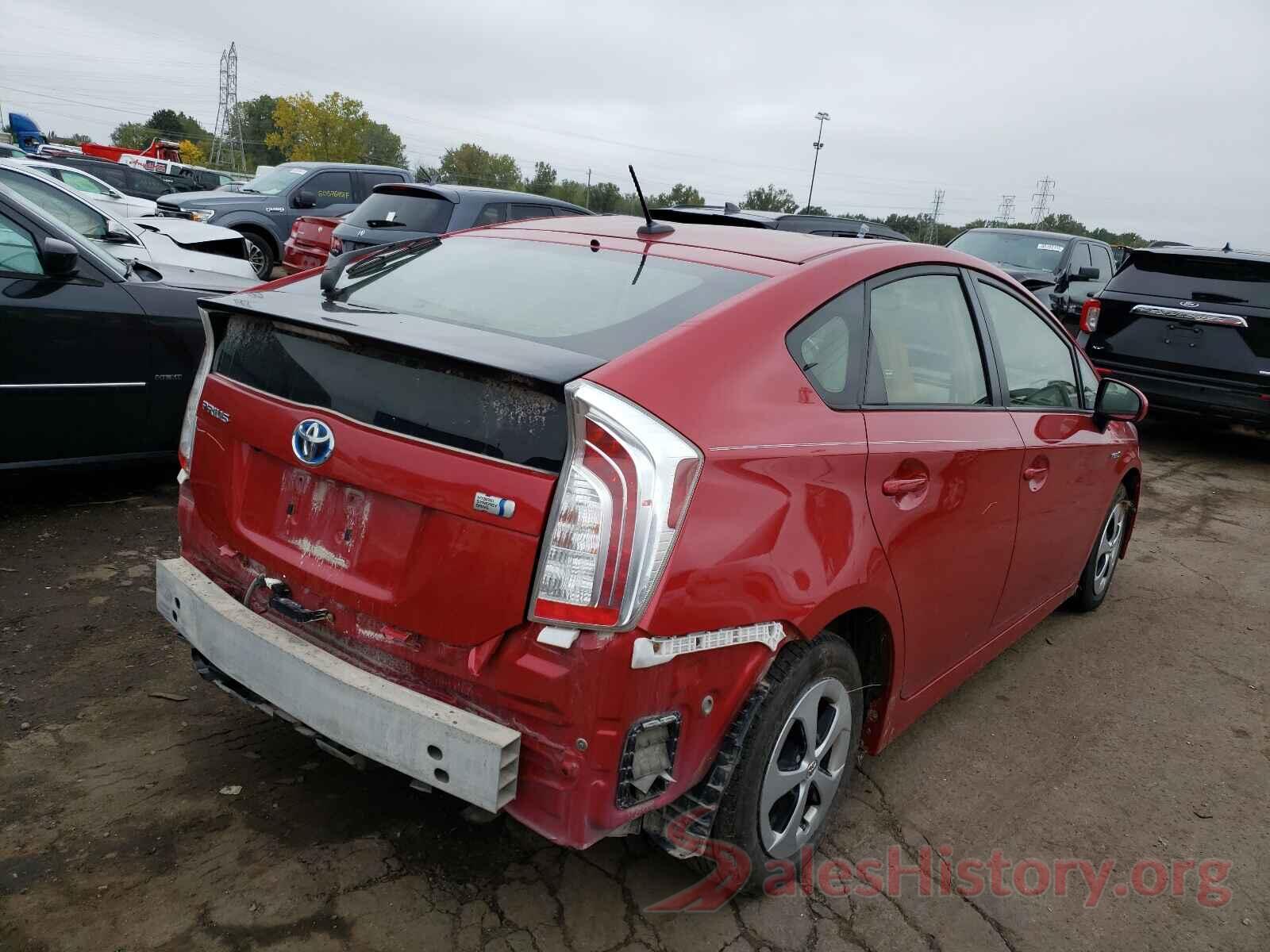 JTDKN3DU6F0473774 2015 TOYOTA PRIUS