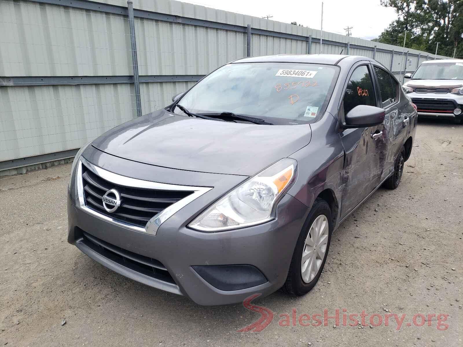 3N1CN7AP0GL855722 2016 NISSAN VERSA