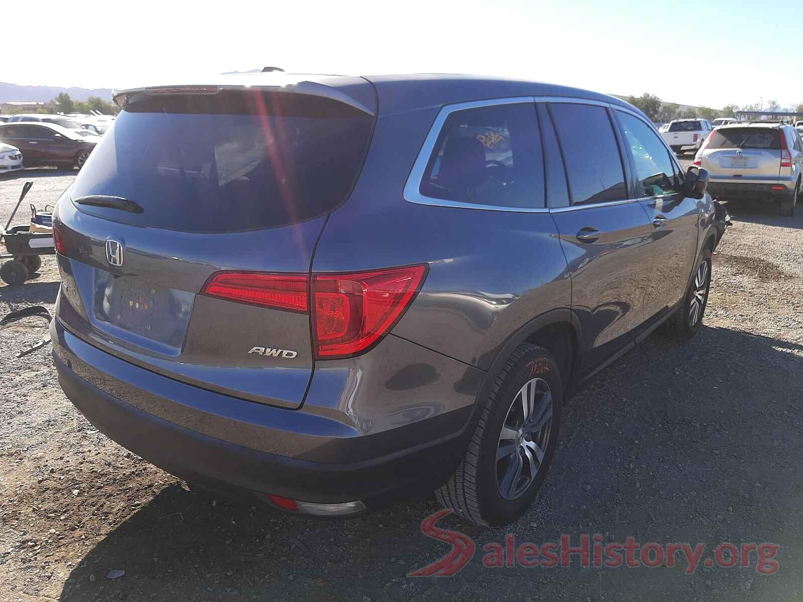 5FNYF6H89GB023285 2016 HONDA PILOT