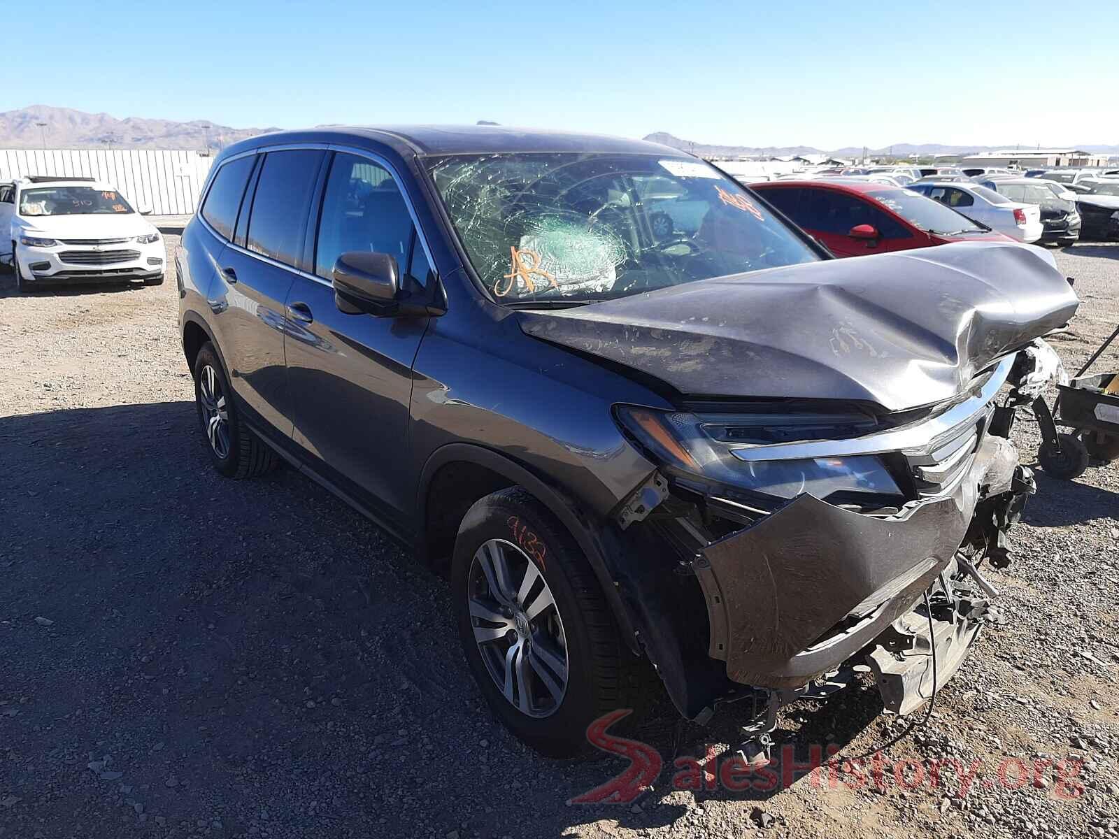 5FNYF6H89GB023285 2016 HONDA PILOT