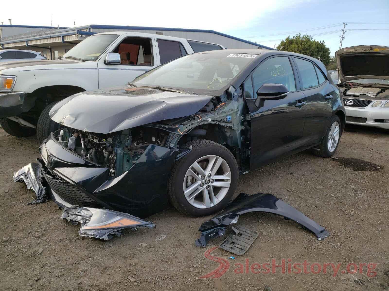 JTNK4RBE4K3007296 2019 TOYOTA COROLLA