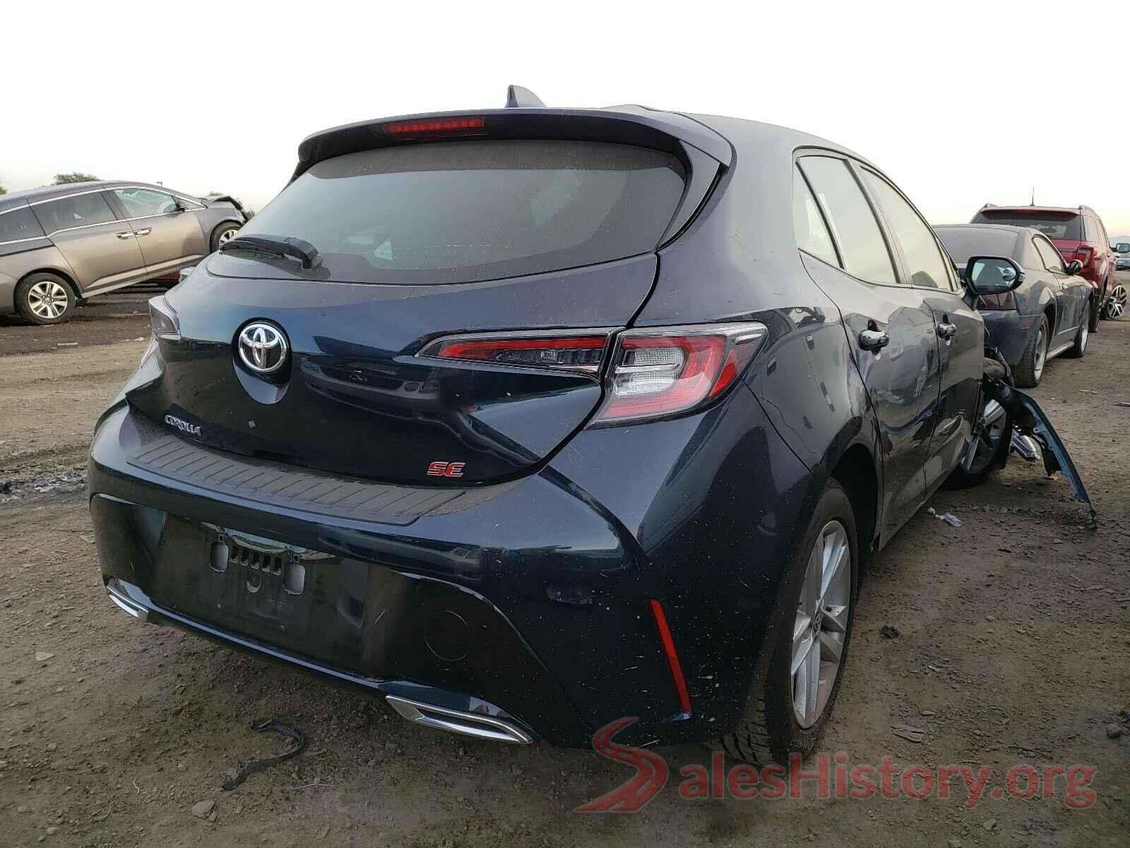 JTNK4RBE4K3007296 2019 TOYOTA COROLLA