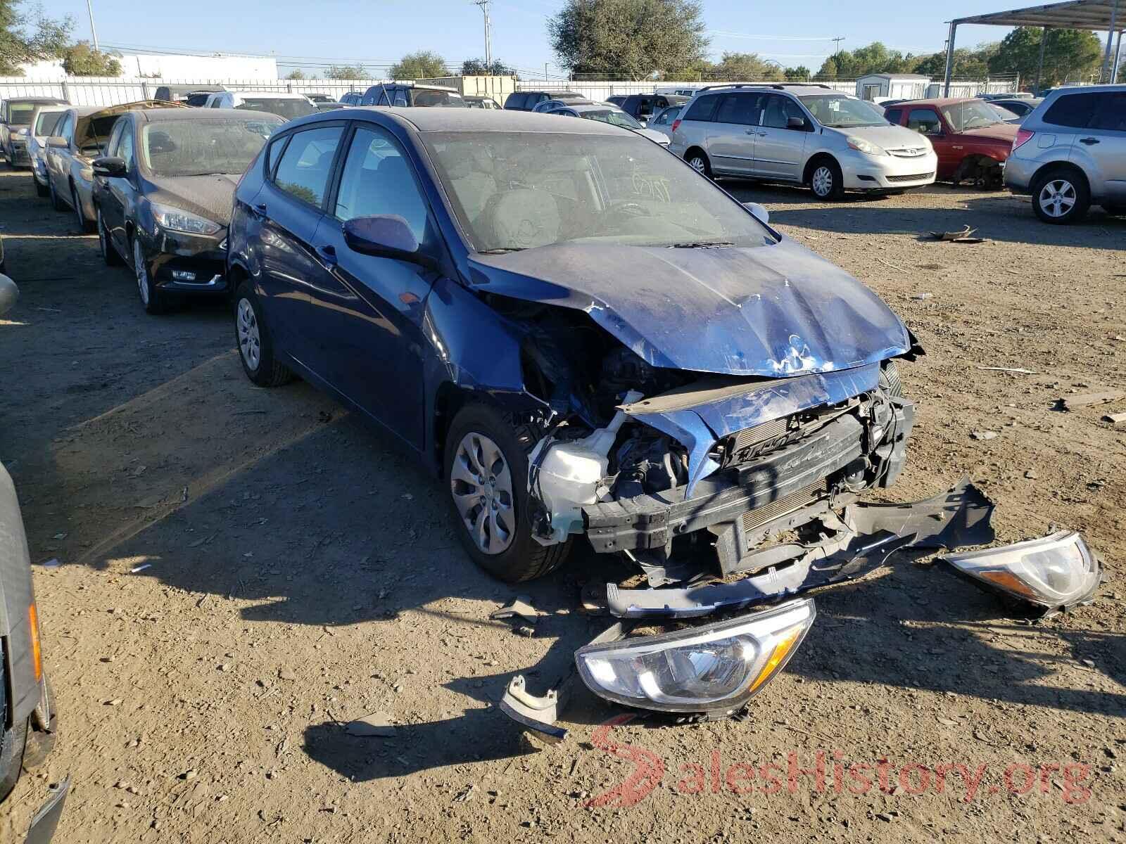 KMHCT5AE9HU343367 2017 HYUNDAI ACCENT