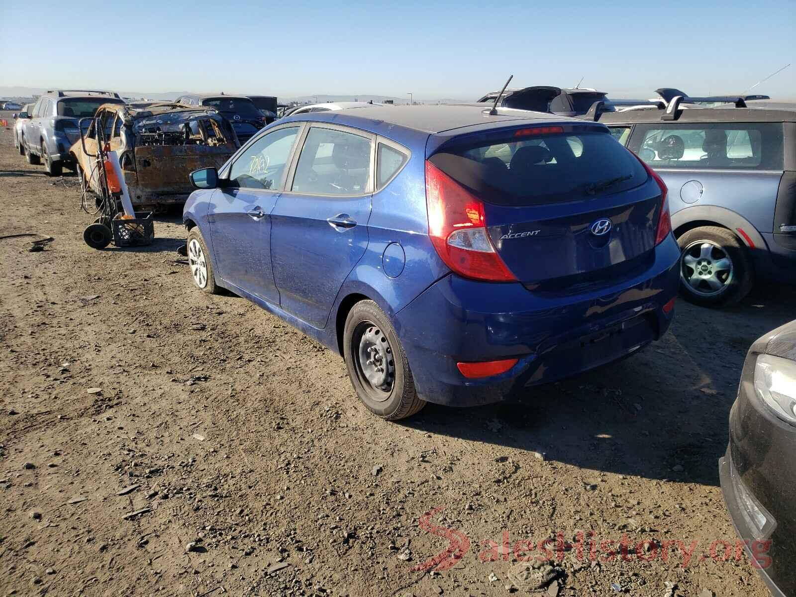 KMHCT5AE9HU343367 2017 HYUNDAI ACCENT