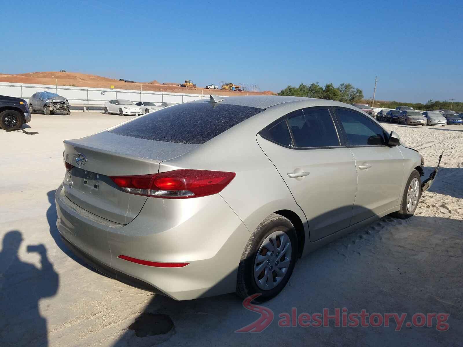 5NPD74LFXHH103350 2017 HYUNDAI ELANTRA