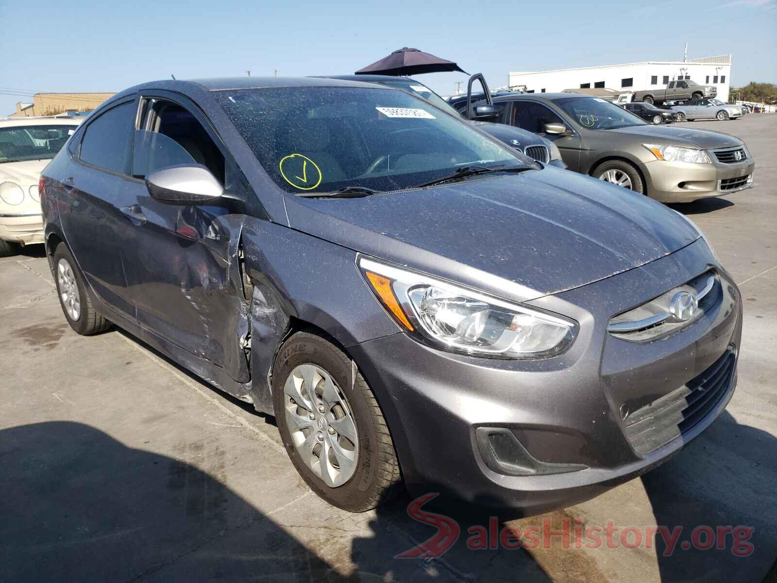 KMHCT4AE1GU035750 2016 HYUNDAI ACCENT