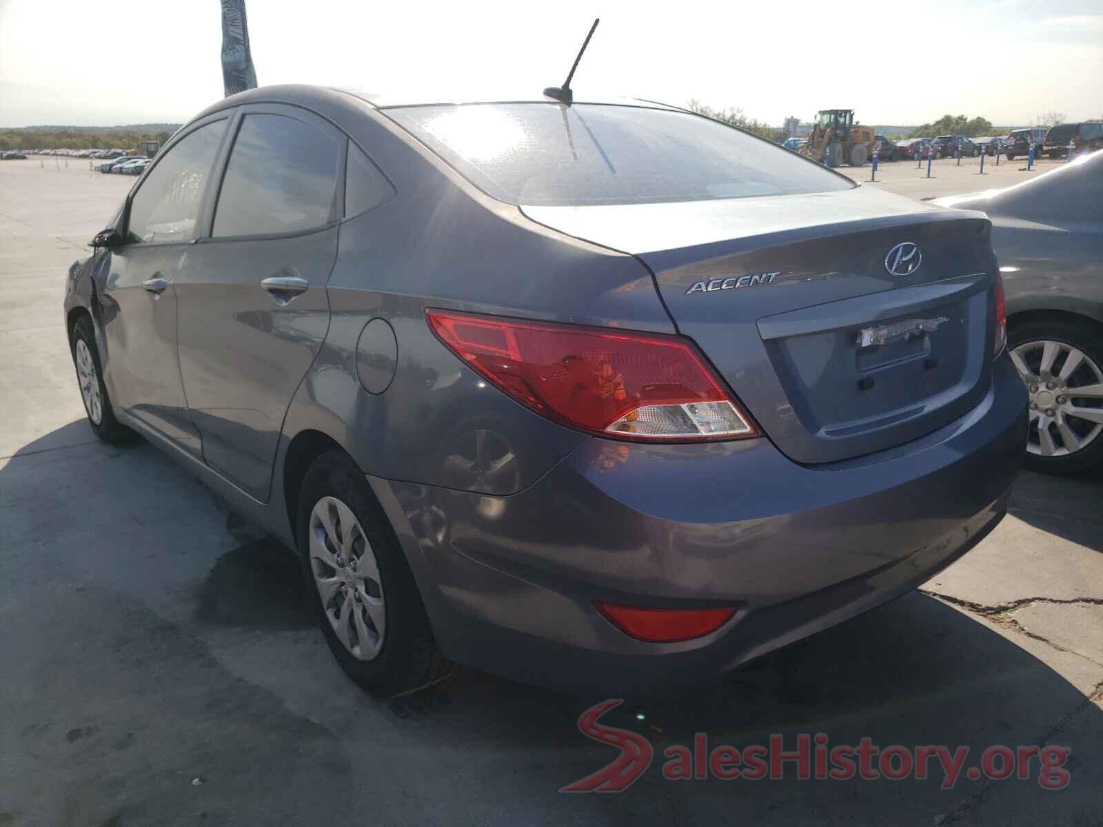 KMHCT4AE1GU035750 2016 HYUNDAI ACCENT