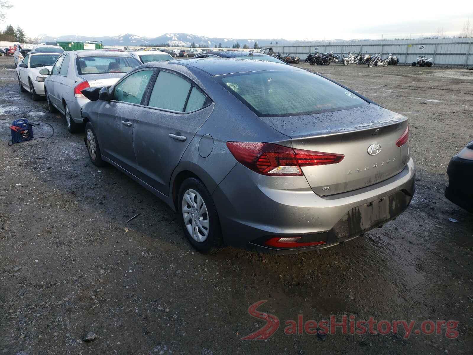 5NPD74LF7KH453834 2019 HYUNDAI ELANTRA