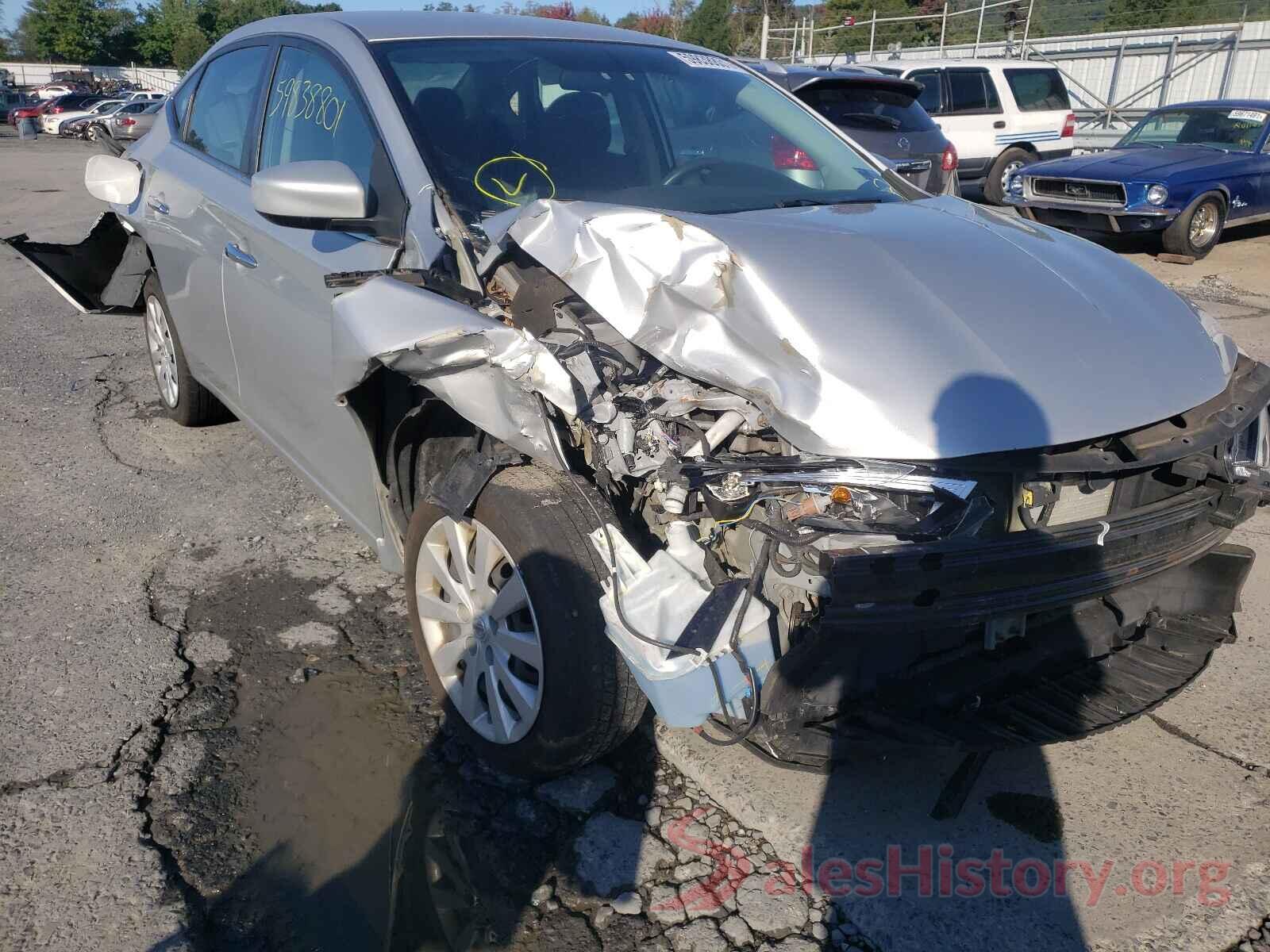 3N1AB7AP3GL662416 2016 NISSAN SENTRA