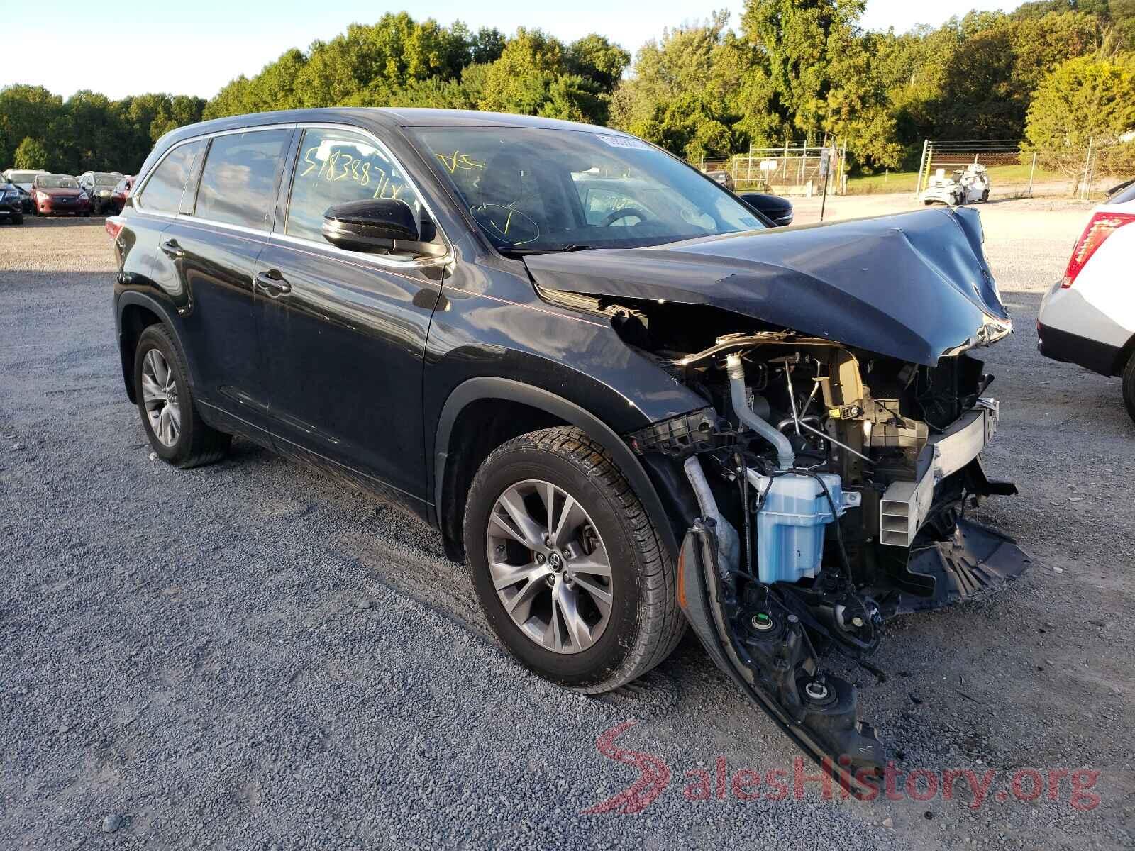 5TDBKRFH5GS298735 2016 TOYOTA HIGHLANDER