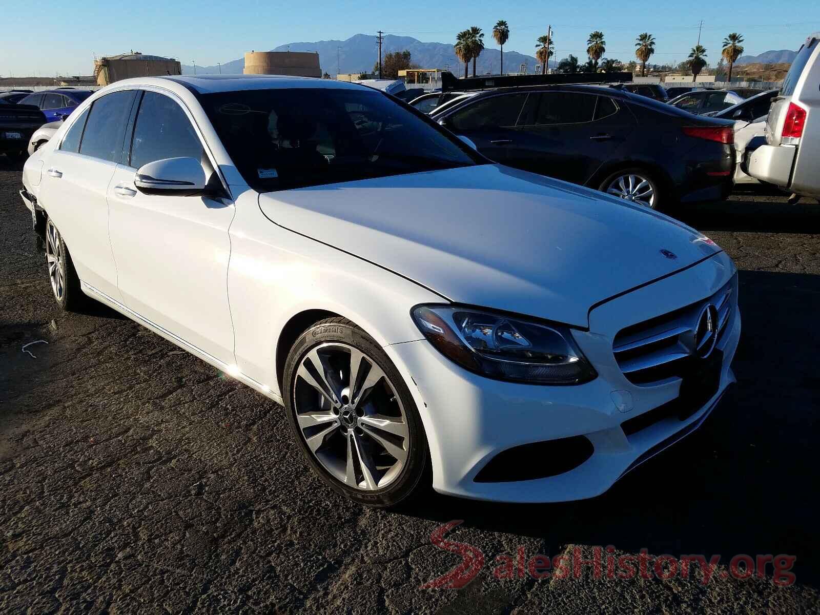 55SWF4JB8JU263290 2018 MERCEDES-BENZ C CLASS