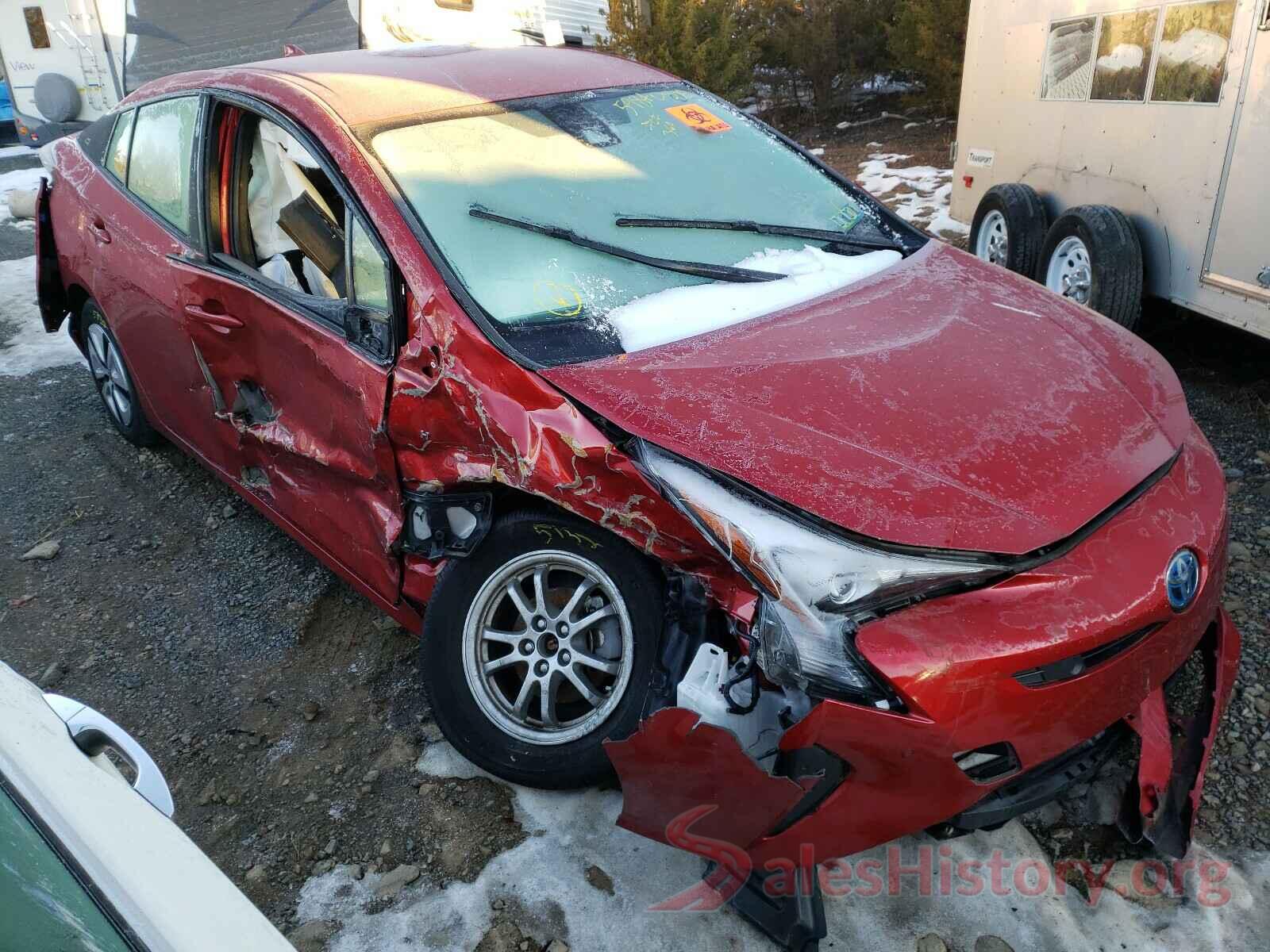 JTDKBRFU4H3562608 2017 TOYOTA PRIUS