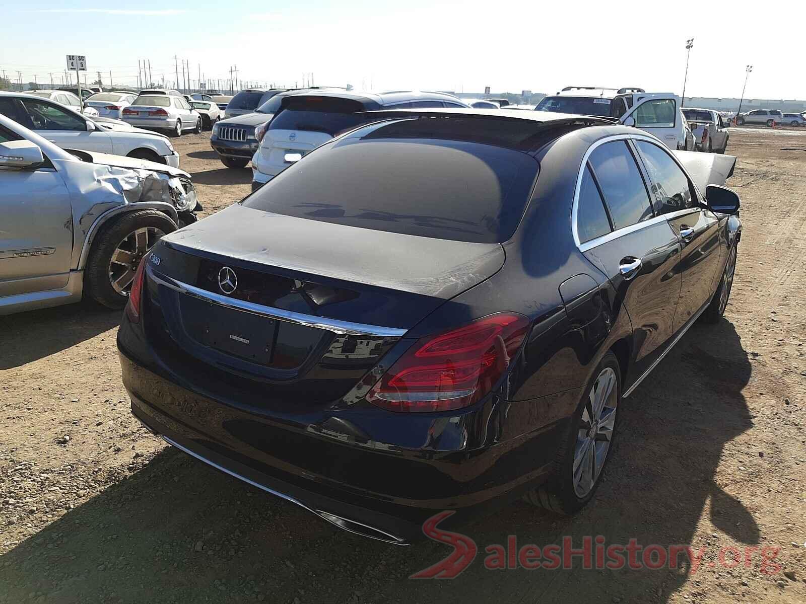 55SWF4JB5HU188459 2017 MERCEDES-BENZ C CLASS