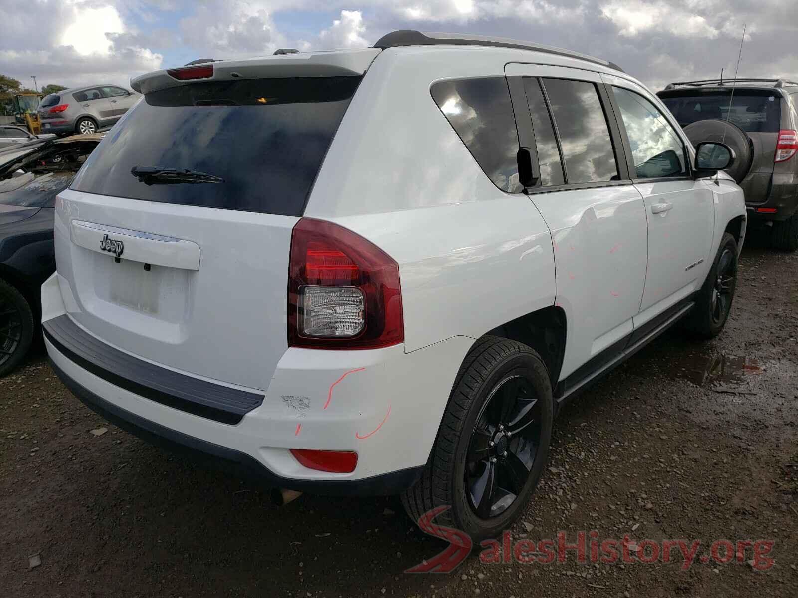 1C4NJCBA7HD155885 2017 JEEP COMPASS