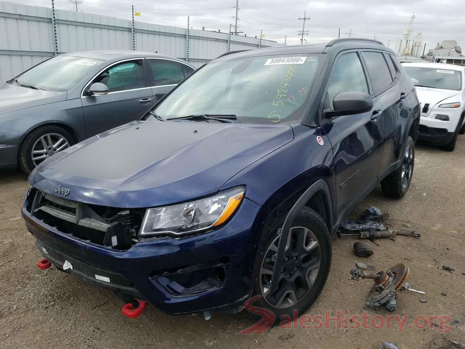 3C4NJDDBXJT180257 2018 JEEP COMPASS