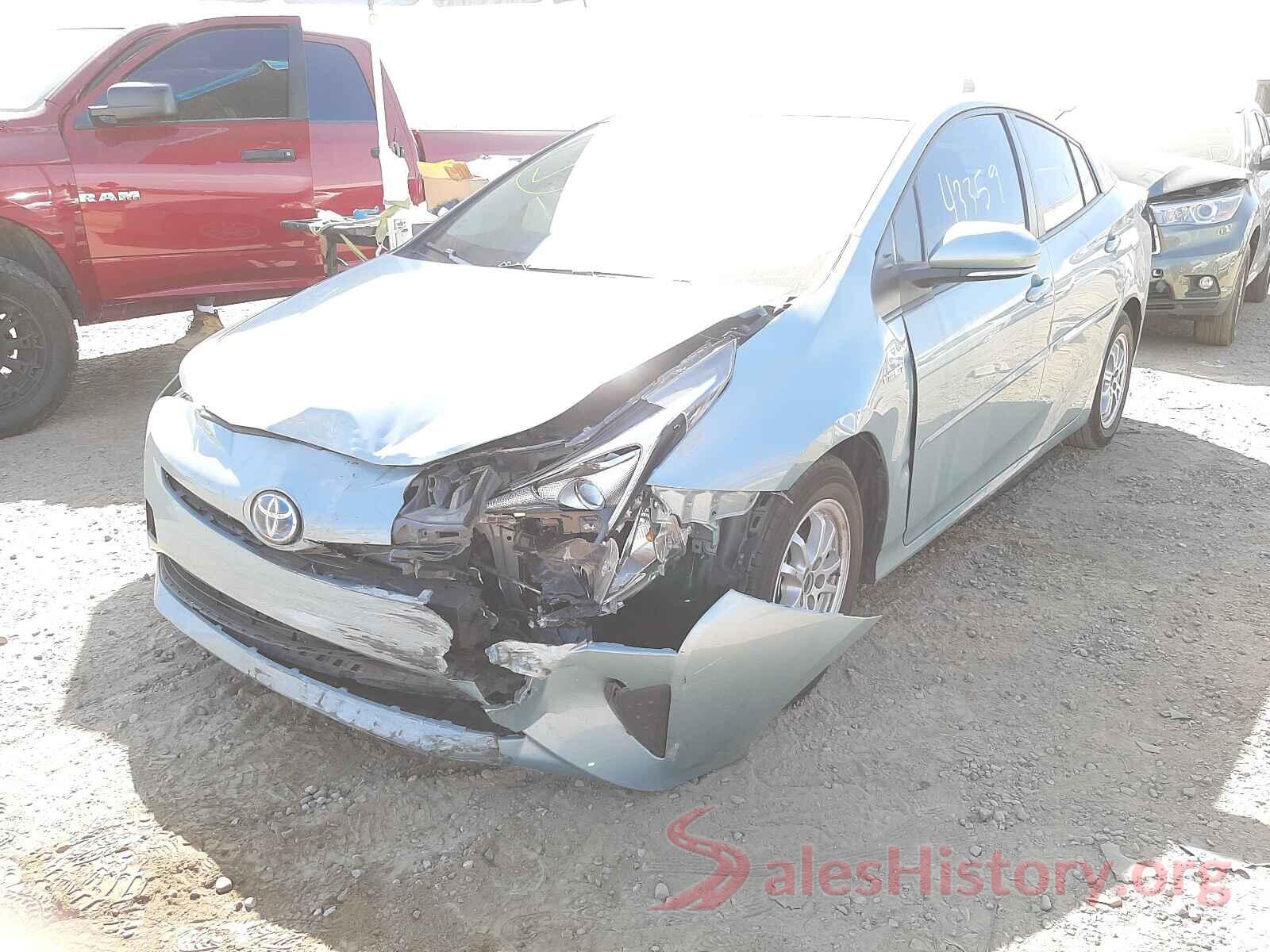 JTDKBRFU4H3033031 2017 TOYOTA PRIUS