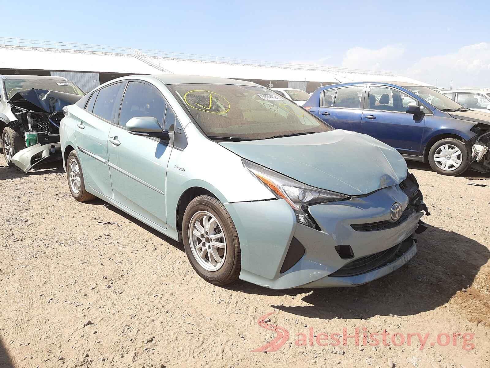 JTDKBRFU4H3033031 2017 TOYOTA PRIUS