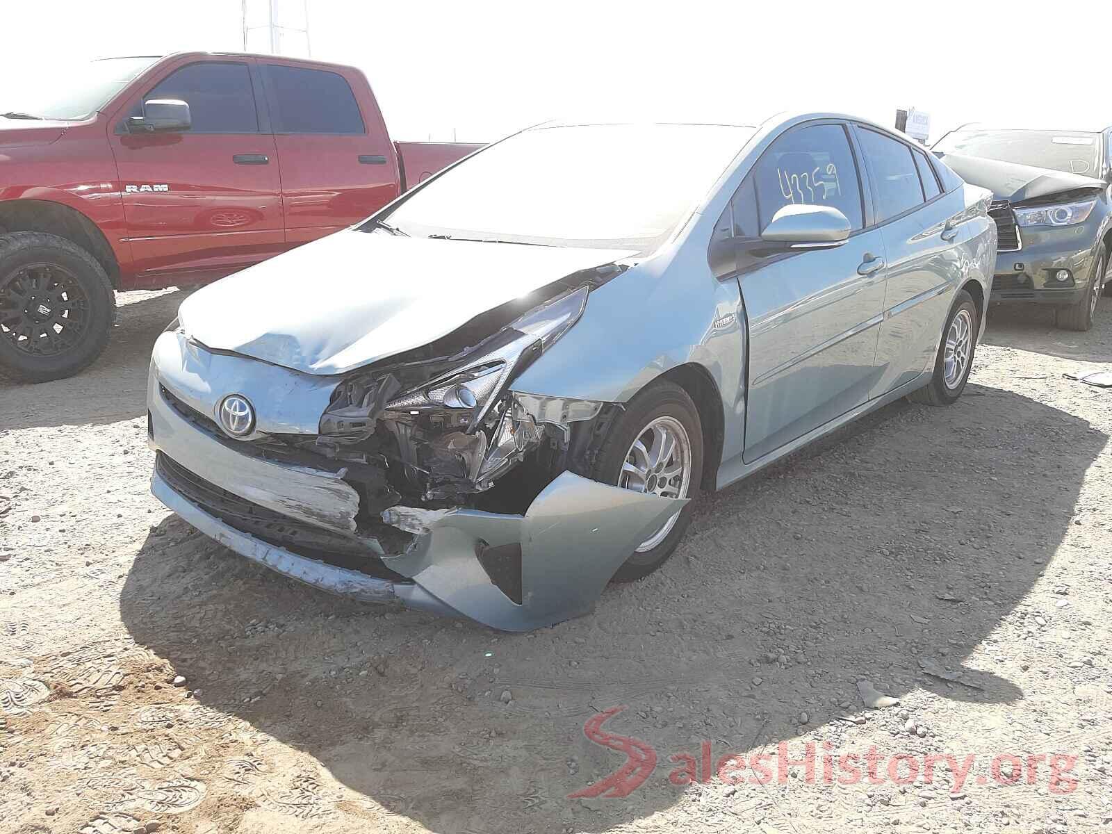 JTDKBRFU4H3033031 2017 TOYOTA PRIUS